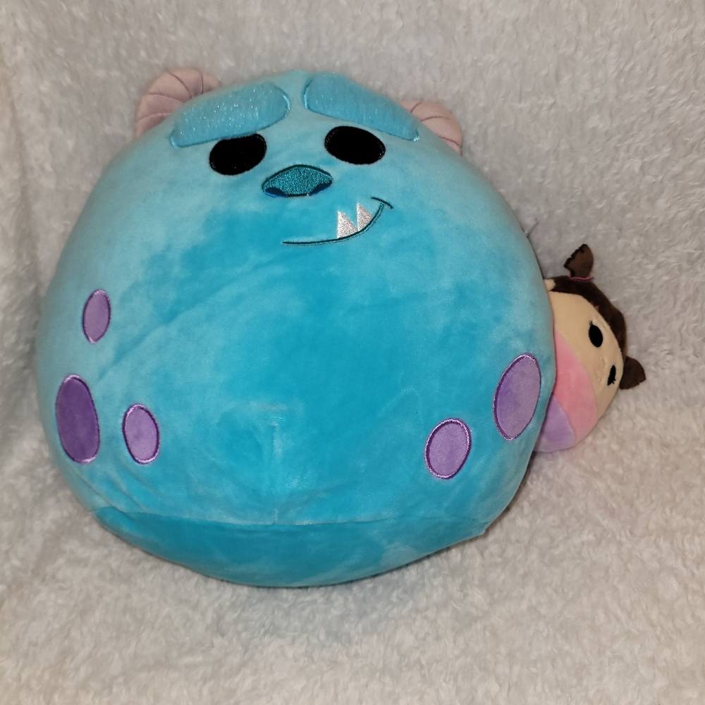 NWT * SQUISHMALLOWS * Sully & Boo * 10" & 4" * Disney * Monster Inc * Kellytoy *